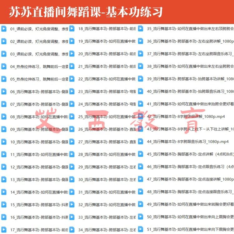 图片[3]-苏苏直播间成品舞教学基本功自学抖音热舞网红舞流行古风镜面分解圣诞情趣美女写真-资源分享