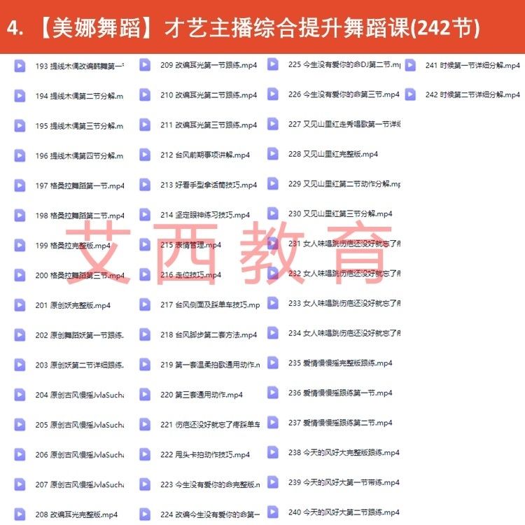 图片[7]-美娜才艺美女主播综合提升舞蹈课独创热门舞蹈提升课包才艺零基础教学-资源分享